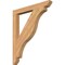 Ekena Millwork Funston Slat Smooth Bracket, Western Red Cedar, 3 1/2"W x 34"D x 40"H BKT04X34X40FST06SWR - alternate 1